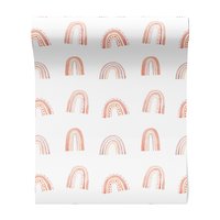 Tapeta - dziecięca, tęcza, wzór,