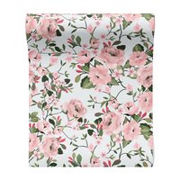 Tapeta - kwiaty, liście, wzór