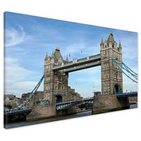 Obraz na płótnie - Tower Bridge, Londyn, rzeka