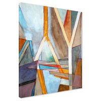 Obraz na płótnie - abstrakcja, geometria, kolory