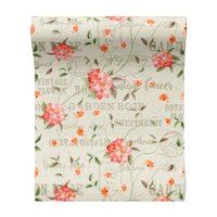 Tapeta - kwiaty, hortensje, retro