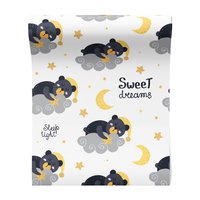 Tapeta - dziecięca, chmura, niedźwiedź, sen