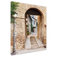 Obraz na płótnie - uliczka, miasto, architektura