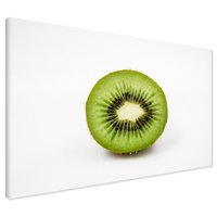 Obraz na płótnie - kiwi, owoc, przekrój