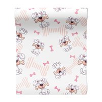 Tapeta - dziecięca, pies, kość,