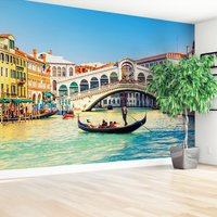 Fototapeta - wenecja, most, gondola