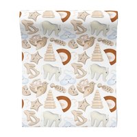 Tapeta - dziecięca, zabawki, zwierzęta,