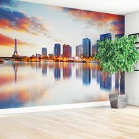 Fototapeta - Paryż, Wieża Eiffla, rzeka