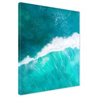 Obraz na płótnie - woda, morze, fale