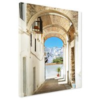 Obraz na płótnie - uliczka, miasto, architektura