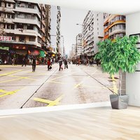 Fototapeta - miasto, ulica, ludzie