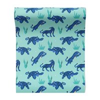 Tapeta - tygrysy, liście, roślinność