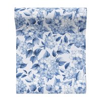 Tapeta - hortensje, liście, elegancja