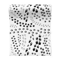 Tapeta - odciski, łapy, zwierzęta