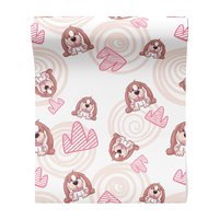 Tapeta - dziecięca, pies, serce,