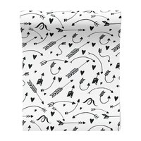 Tapeta - strzały, serca, linie