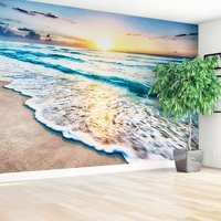 Fototapeta - plaża, morze, słońce