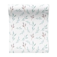 Tapeta - liście, gałązki, wiosna