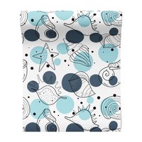 Tapeta - muszle, gwiazda, kropki