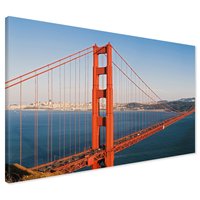 Obraz na płótnie - most, miasto, woda