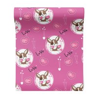 Tapeta - dziecięca, królik, miłość,