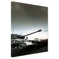 Obraz na płótnie - czołgi, wojna, pojazdy