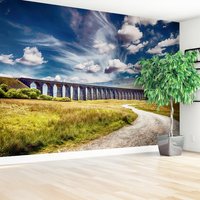 Fototapeta - most, krajobraz, niebo