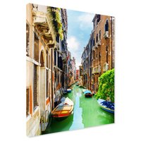 Obraz na płótnie - Wenecja, kanał, miasto