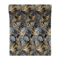 Tapeta - liście, tropiki, ornament