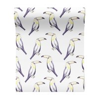 Tapeta - tukan, ptak, ilustracja