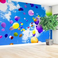 Fototapeta - balony, niebo, kolory