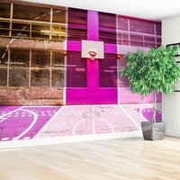 Fototapeta - koszykówka, sport, różowy