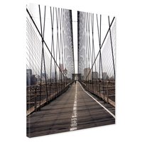 Obraz na płótnie - most, miasto, perspektywa