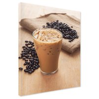 Obraz na płótnie - kawa, lód, napój