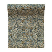 Tapeta - kwiaty, liście, ornamenty