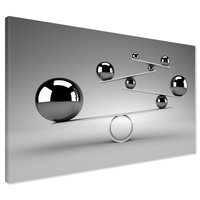 Obraz na płótnie - równowaga, kule, stabilność