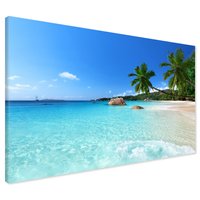 Obraz na płótnie - plaża, morze, tropiki