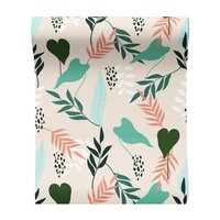 Tapeta - liście, gałązki, abstrakcja