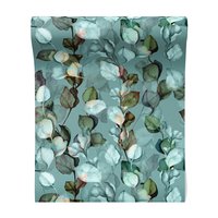 Tapeta - liście, gałązki, akwarela