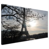 Obraz na płótnie - Paryż, wieża Eiffla, miasto