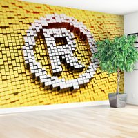 Fototapeta - logo, 3d, znaki,