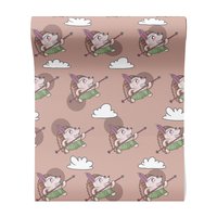 Tapeta - dziecięca, jeż, strzała, chmura