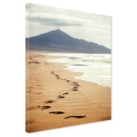Obraz na płótnie - plaża, piasek, morze