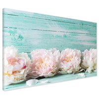 Obraz na płótnie - kwiaty, piwonie, pastelowe