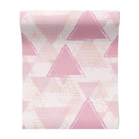 Tapeta - trójkąty, kropki, linie