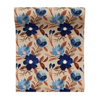 Tapeta - kwiaty, liście, tło