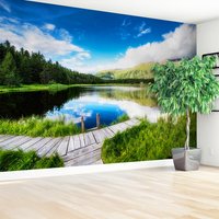 Fototapeta - jezioro, góry, krajobraz