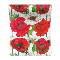 Tapeta - maki, liście, pąki